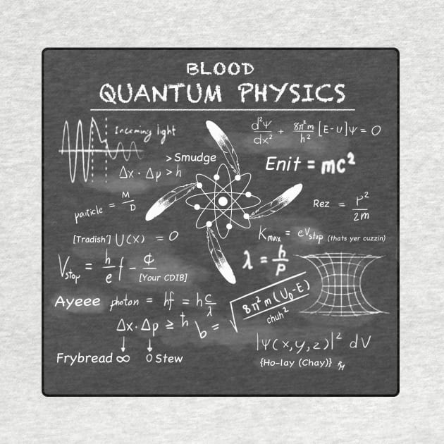 Blood Quantum Physics by MartinezArtDesign